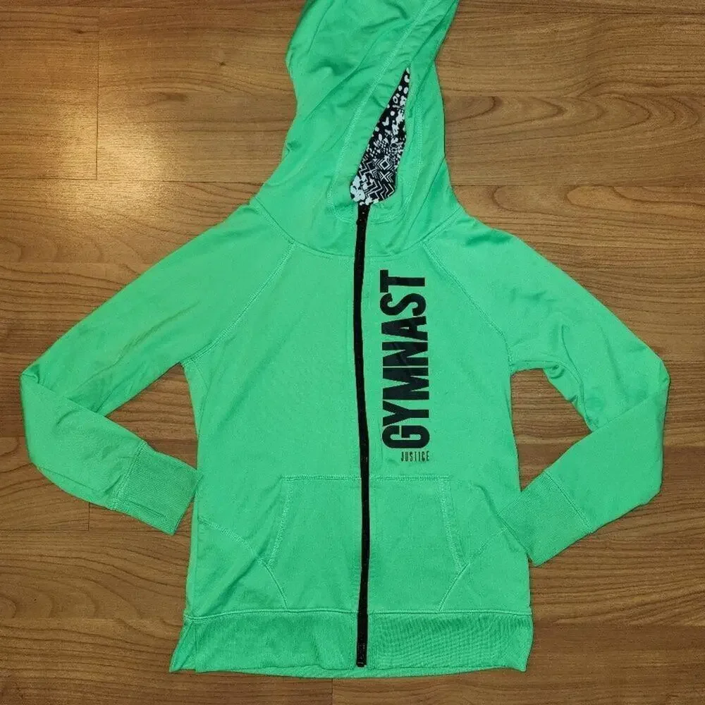 Justice gymnast hoodie